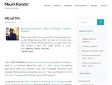 Tablet Screenshot of maulik-kamdar.com